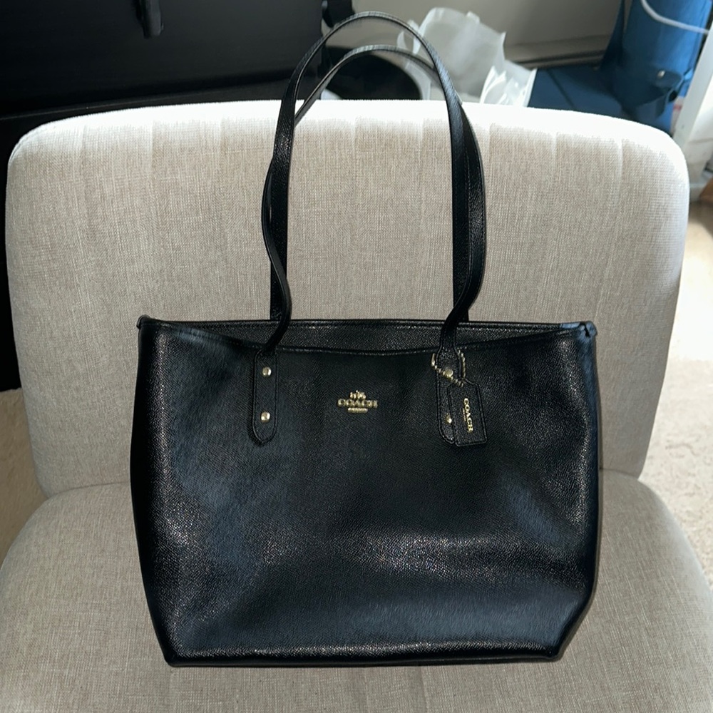 Coach Zip Top Tote